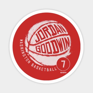 Jordan Goodwin Washington Basketball Magnet